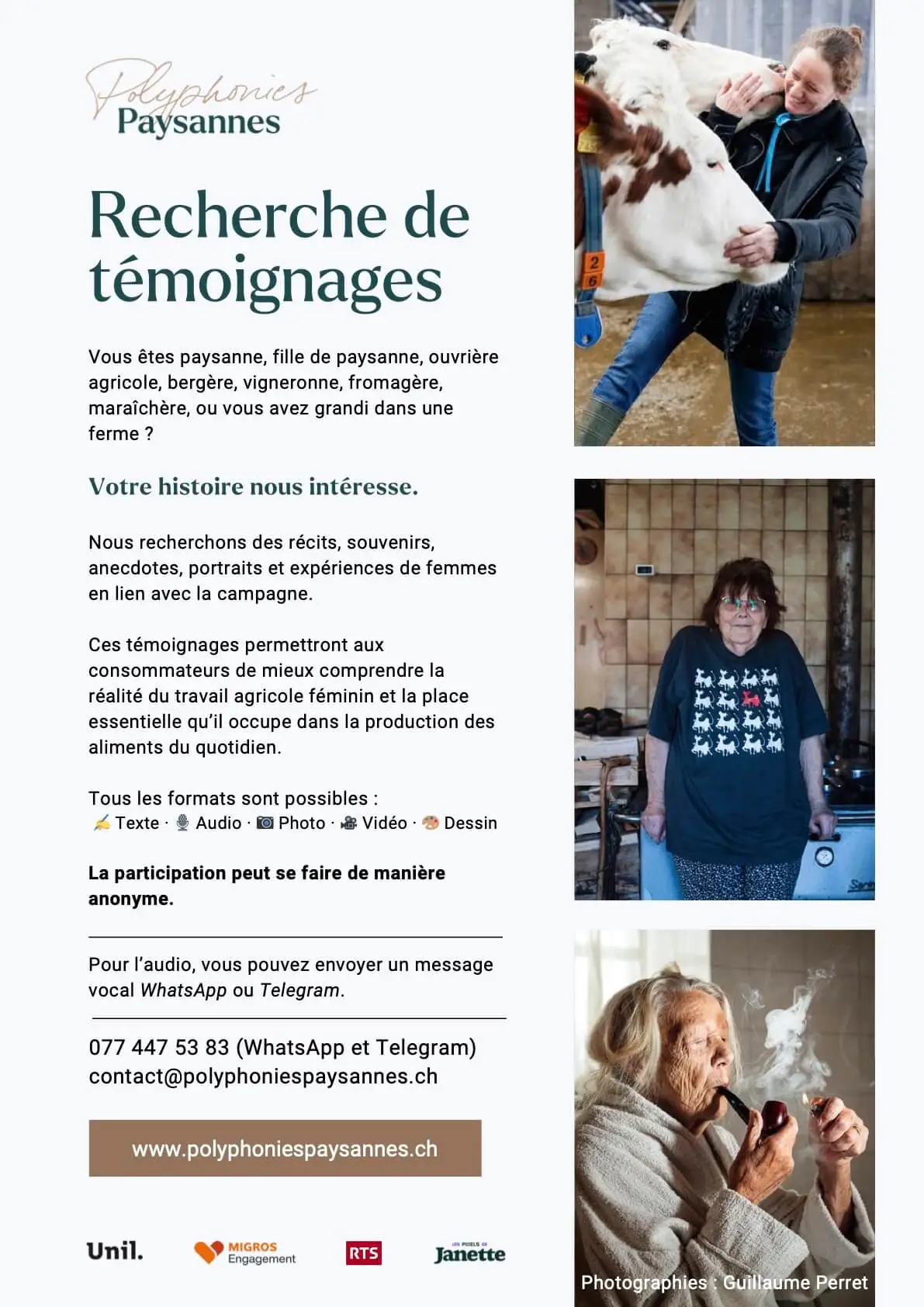 Flyer Polyphonies Paysannes